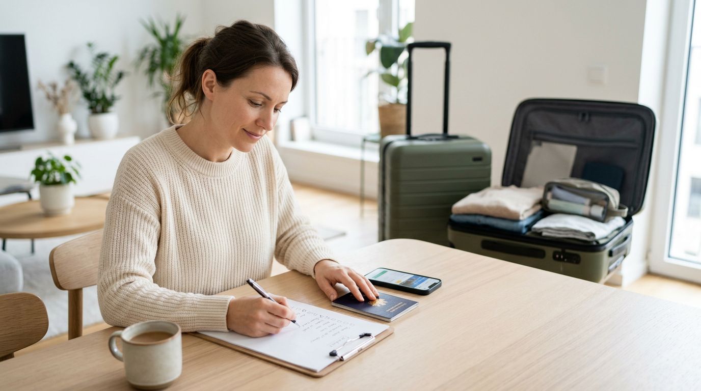 Stress avant un voyage : comment éviter la peur d'oublier quelque chose ?