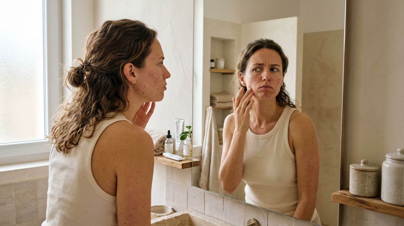 Stress et peau : pourquoi les périodes difficiles se voient sur notre visage ?